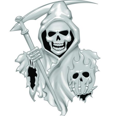HANDSON Grim Reaper ABS Emblem HA2639926